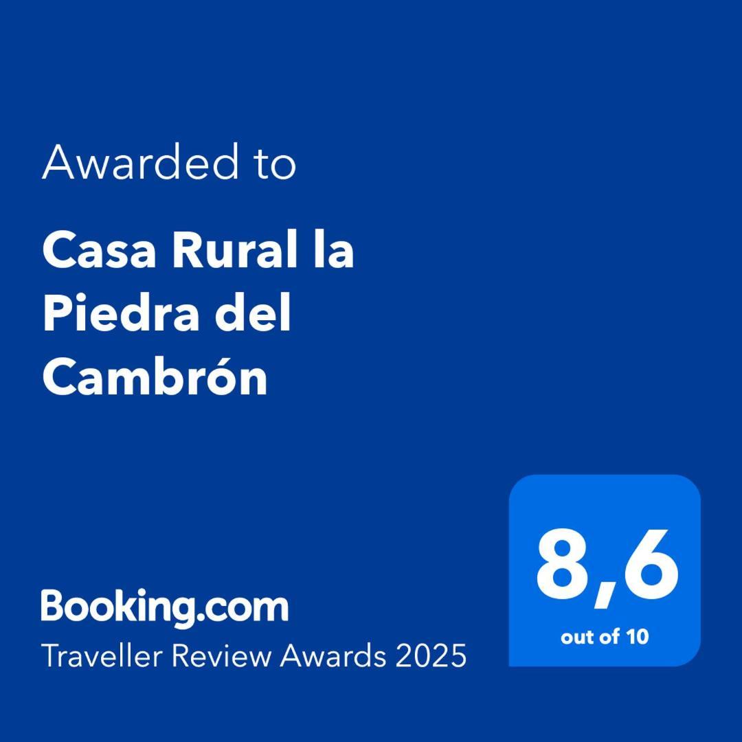 Casa Rural La Piedra Del Cambron Villaverde De Guadalimar Экстерьер фото